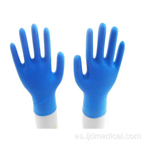 Guantes protectores sin polvo para exámenes médicos